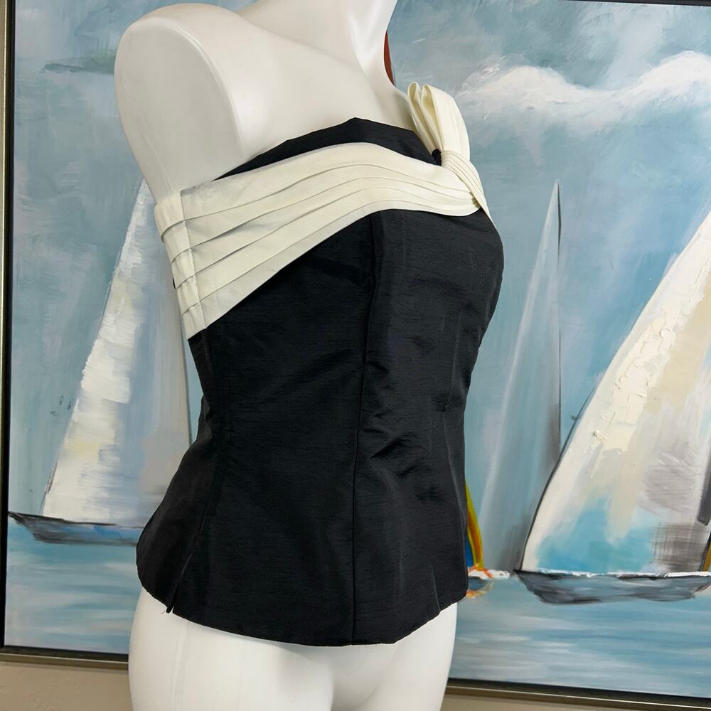 White House Black Market strapless corset top size 10 NWT - Picture 3 of 7